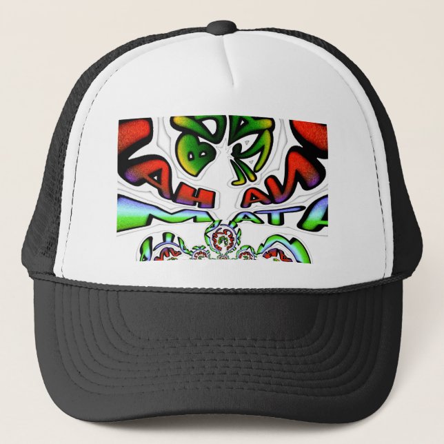 Casquette Graffiti coloré Hakuna Matata (Devant)
