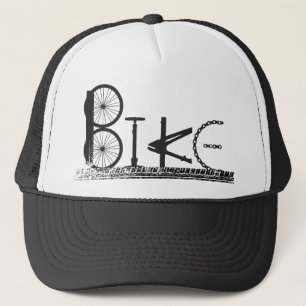 Casquette Graffiti de Pièces de Vélo avec Pneus