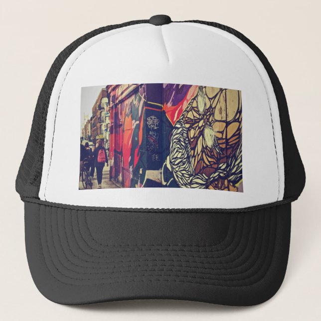 Casquette Graffiti de rue (Devant)
