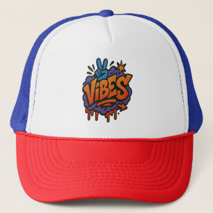 Casquette Graffiti Gras "Vibes" Art de rue