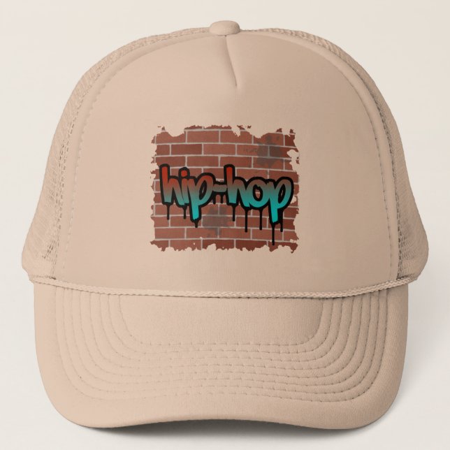 Casquette Graffiti hip hop (Devant)