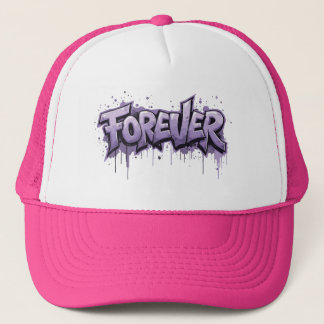 Casquette Graffiti Lavender Infinity "FOREVER"