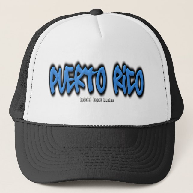 Casquette Graffiti Porto Rico (Devant)