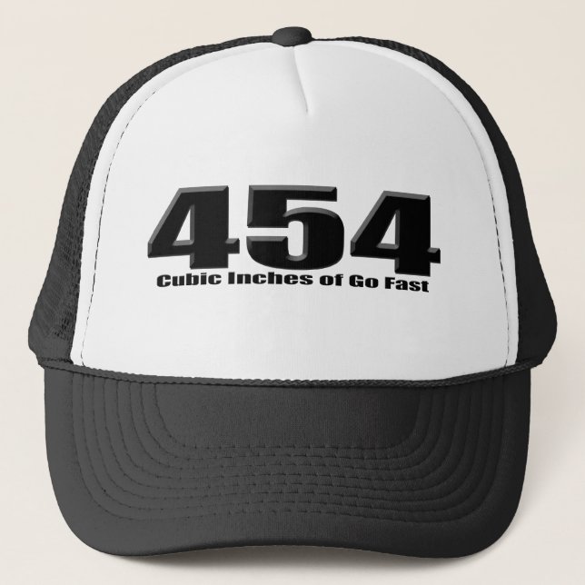Casquette Grand bloc 454 de Chevy (Devant)