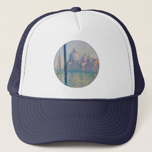Casquette Grand Canal Monet Venise Italie Peinture classique (Devant)