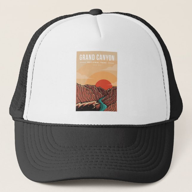 Casquette Grand canyon national park emblem patch logo (Devant)