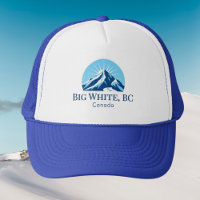 Grand chapeau de Big White Colombie-Britannique Ca