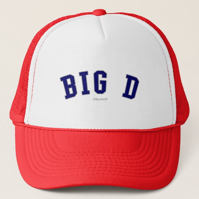 Casquette Grand D (Devant)