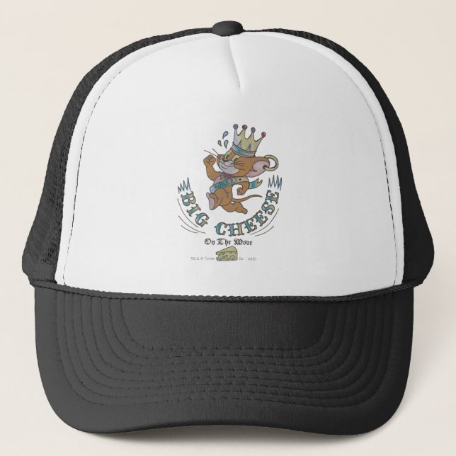 Casquette Grand Fromage Jerry Sur La Lune 2 (Devant)