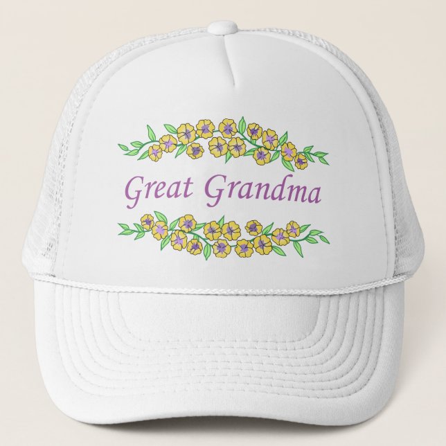 Casquette Grand grand-mère (Devant)