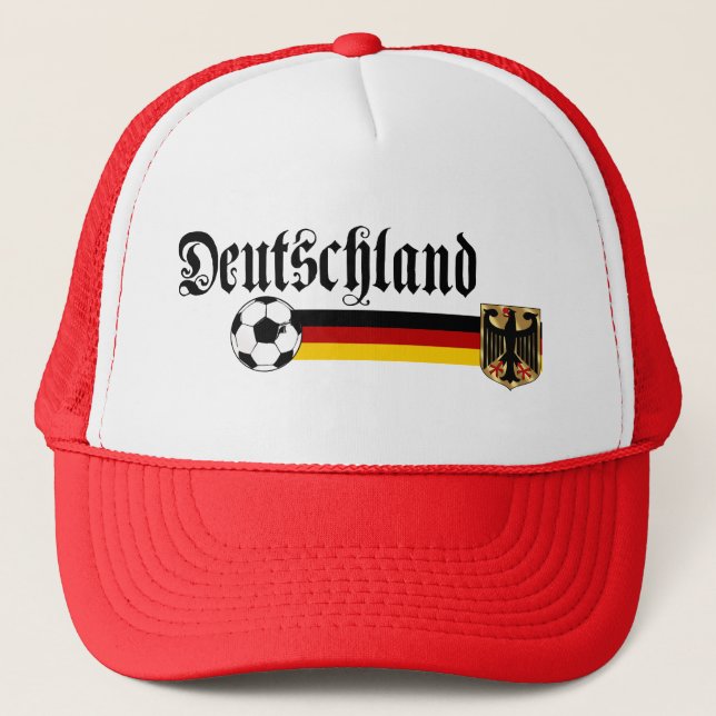 Casquette Grand logo de fussball du Deutschland (Devant)