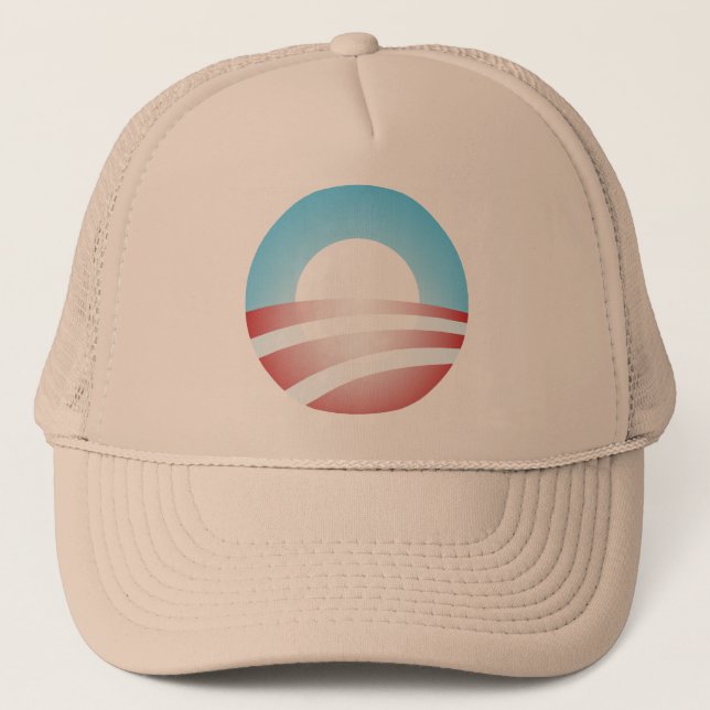 Casquette Grand logo d'O Barack Obama (Devant)