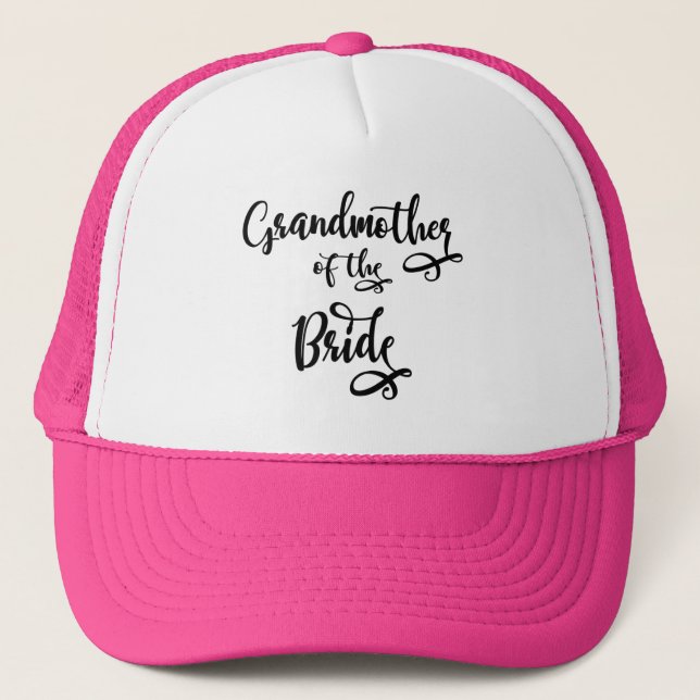 Casquette Grand-mère de la mariée (Devant)
