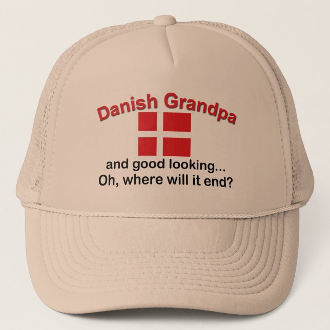 Casquette Grand-papa danois beau (Devant)