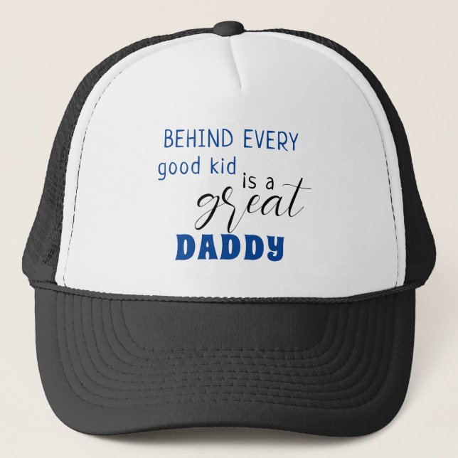 Casquette Grand papa Fête des pères Trucker Chapeau (Devant)