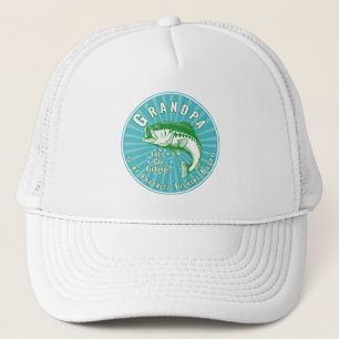 Casquette "Grand-père, c'est mon pote de pêche"