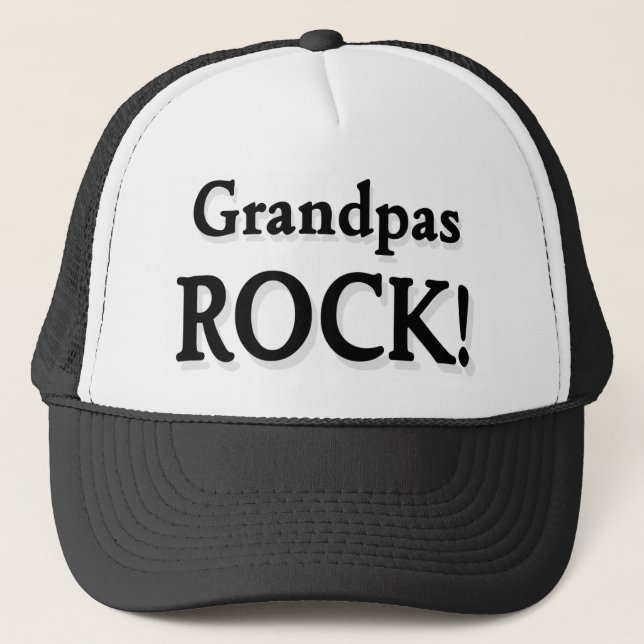 Casquette Grand-père ROCK ! (Devant)