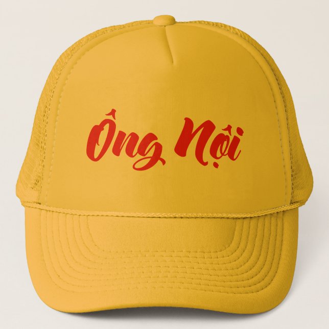Casquette Grand-père vietnamien (paternel) - Ông Noi (Devant)