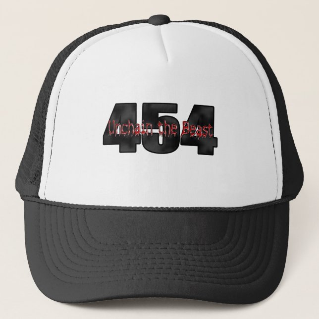 Casquette Grande bête du bloc 454 (Devant)