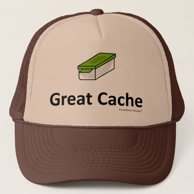 Casquette Grande cachette - Geocaching (Devant)