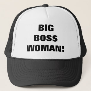 CASQUETTE GRANDE FEMME BOSS !