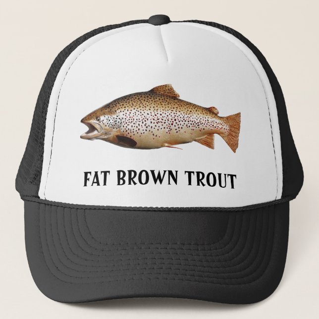 Casquette Grande truite Brown (Devant)