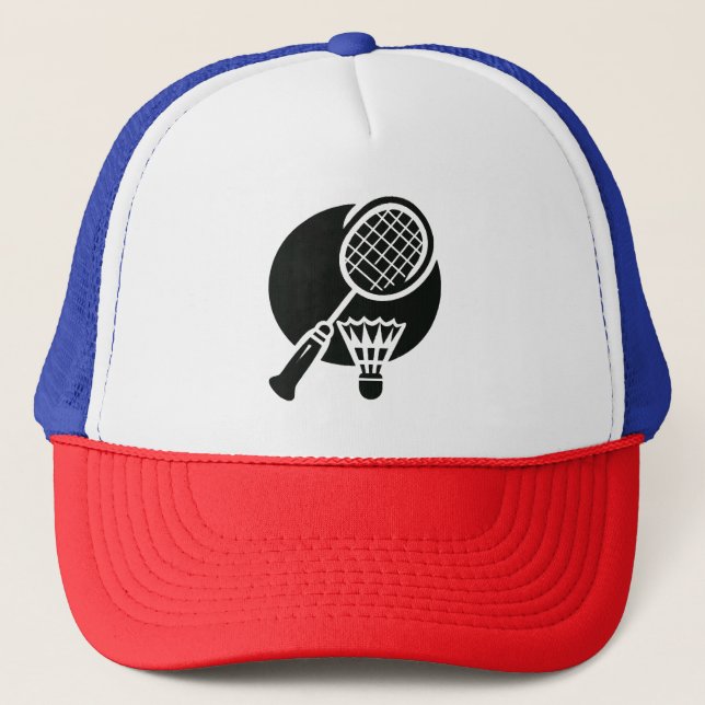 Casquette Graphique de badminton (Devant)