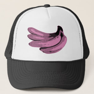 Casquette Graphique de banane de rose d'art de bruit