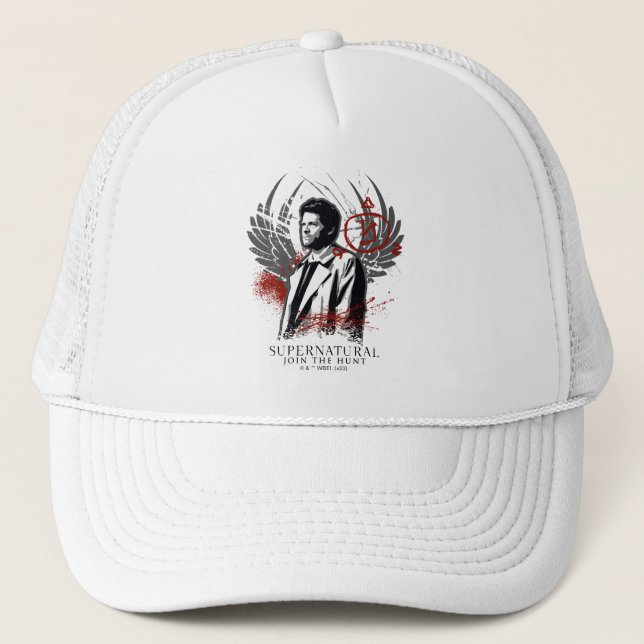 Casquette Graphique de graffiti de Castiel surnaturel (Devant)
