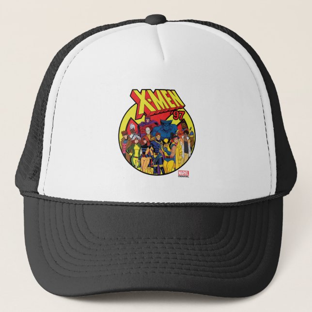Casquette Graphique de groupe de caractères X-Men '97 (Devant)