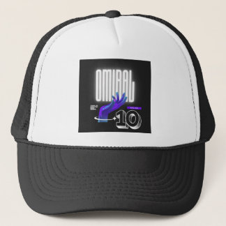 CASQUETTE graphique futuriste du néon OMIRAL
