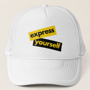 Casquette Graphique moderne, dynamique, audacieux de l'Expre
