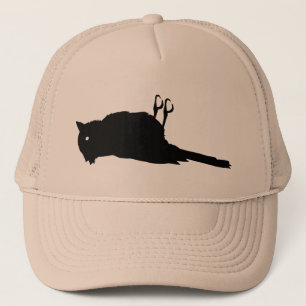 Casquette Graphique mort d'animal tué sur une route d'oisea