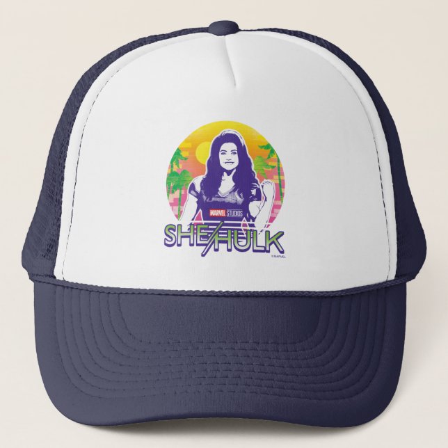 Casquette Graphique Rétroonde She-Hulk (Devant)