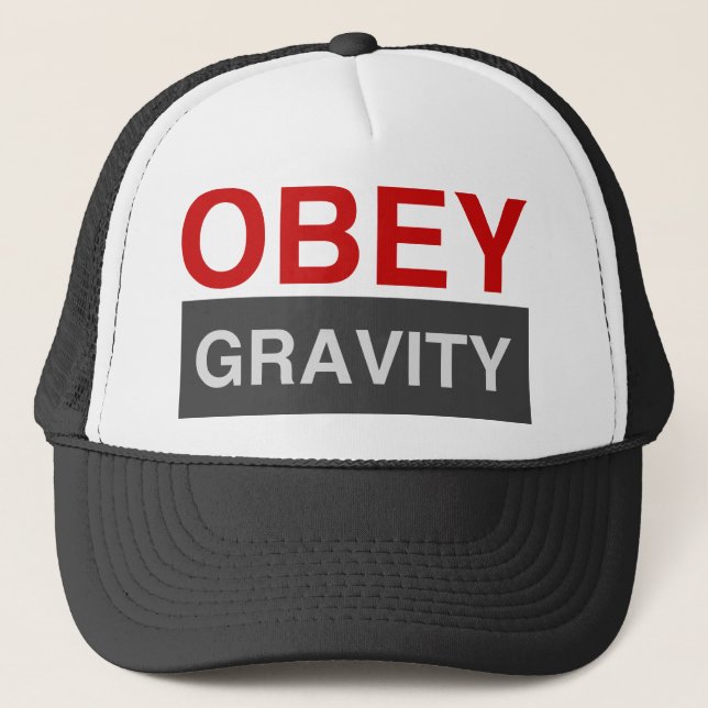 Casquette Gravité de l'obéissance (Devant)