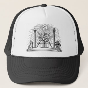 Casquette Gravure de coupure de blocage Masonic G Kenning du