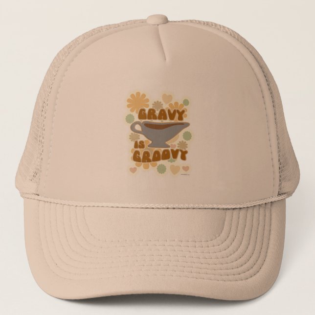 Casquette Gravy est Super Thanksgiving Fun Festive (Devant)