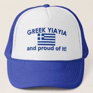 Casquette Grec fier Yia Yia