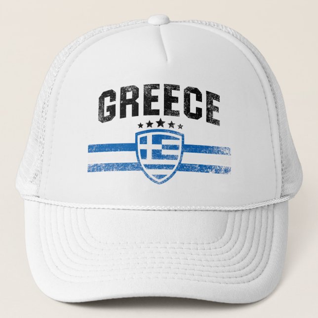 Casquette Grèce (Devant)