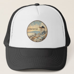 Casquette Grèce Windmills de Mykonos