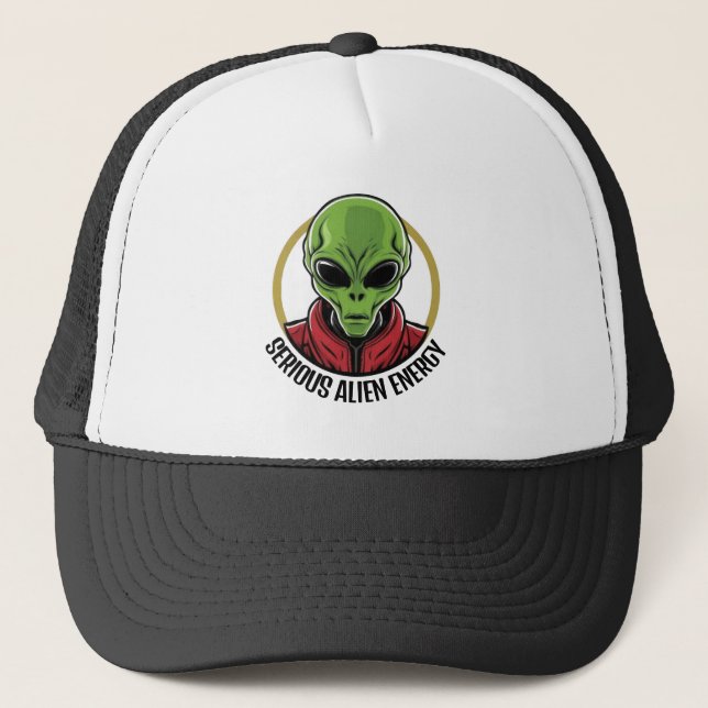 Casquette Green Alien Hat (Devant)