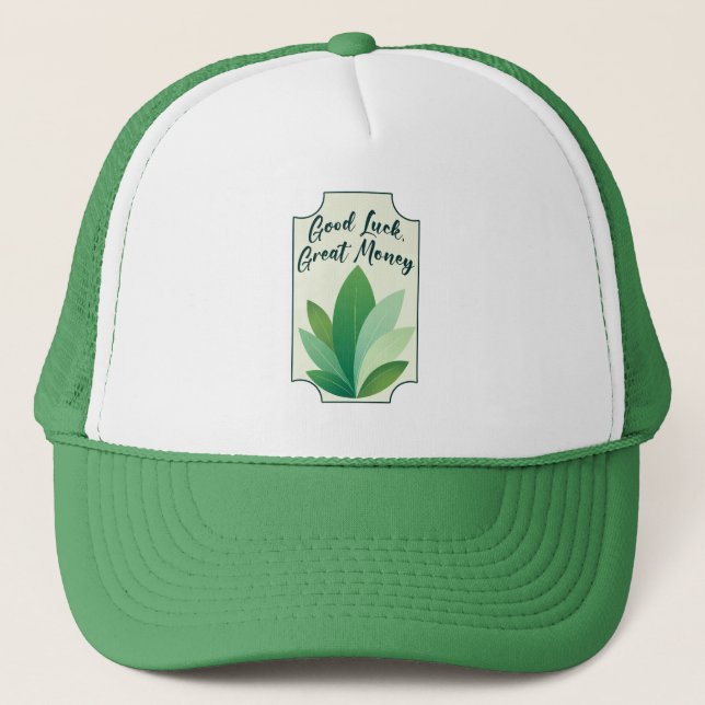 Casquette Green Botanical St Patrick’s Day Shirt – boné (Devant)