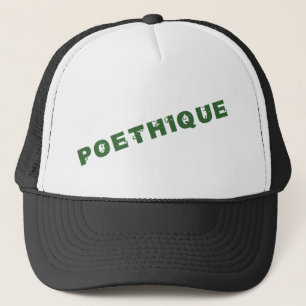 Casquette green poéthique