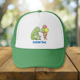 Casquette Grenouille avec chapeau de camion Icecream