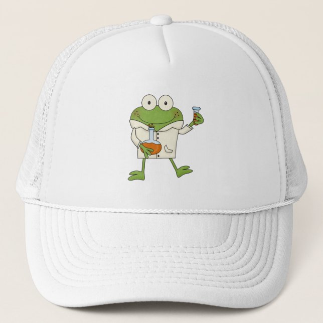 Casquette Grenouille de laboratoire (Devant)