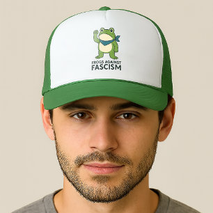 Casquette Grenouilles Contre le Fascisme Manifestation de Gr