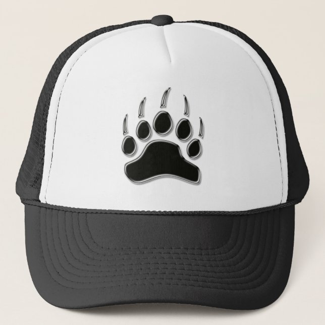 Casquette Griffe d'ours gris (Devant)