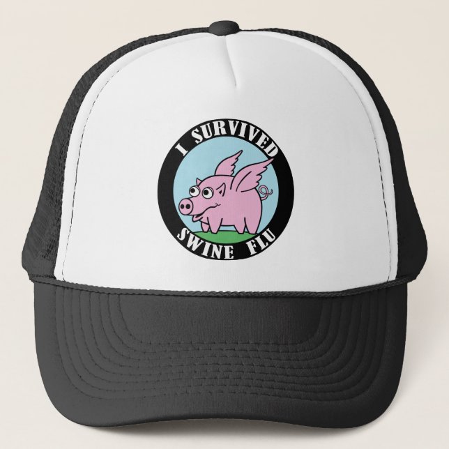 Casquette Grippe porcine et H1N1 (Devant)