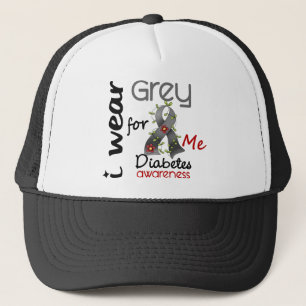 Casquette Gris d'usage du diabète I pour MOI 43