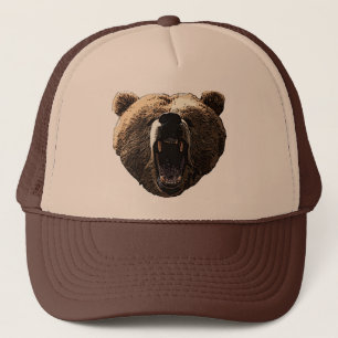 Casquette grisâtre de camionneur
